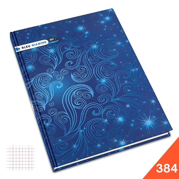 Registre 384 page 4 M – BLEU MARINE