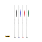4 Stylos bille BIC Cristal Up