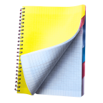 Cahier 5 sujets – petits format petit carreaux– 240 pages