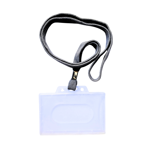 Porte-badge Transparent Horizontal