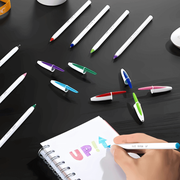 Stylo BIC Cristal UP Noir