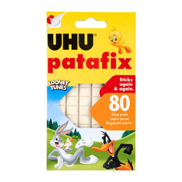 UHU Patafix – Adhésif Réutilisable
